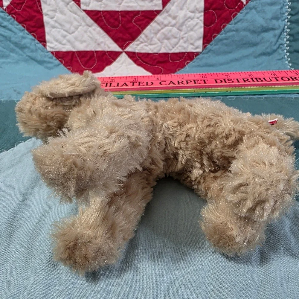 Douglas‎ Cuddle Toys Goldendoodle Tan Puppy Plush Stuffed Animal 8 Inch 2110